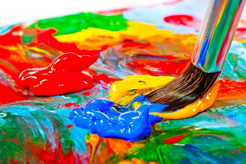 What are acrylic paints?