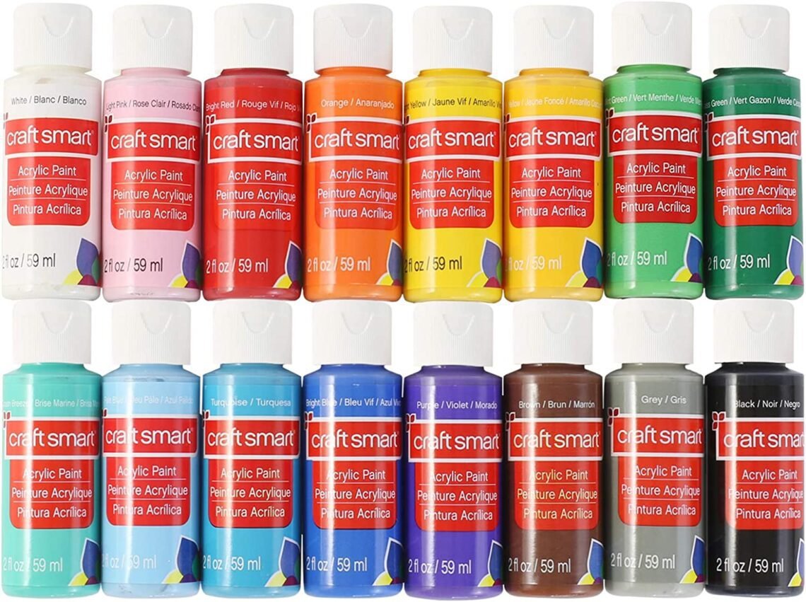 Is Craft Smart Acrylic Paint Good? A complete Review