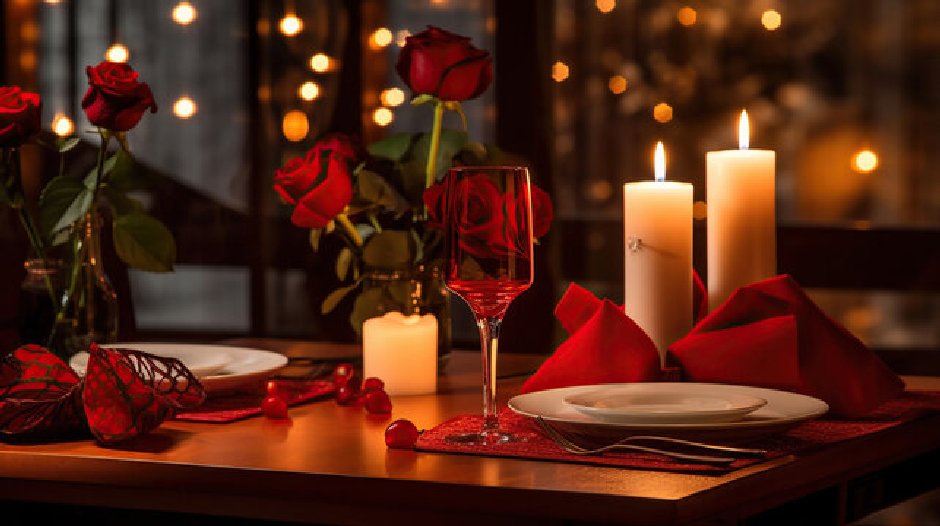 The Enchanting Role of Candles in Romantic Dinners