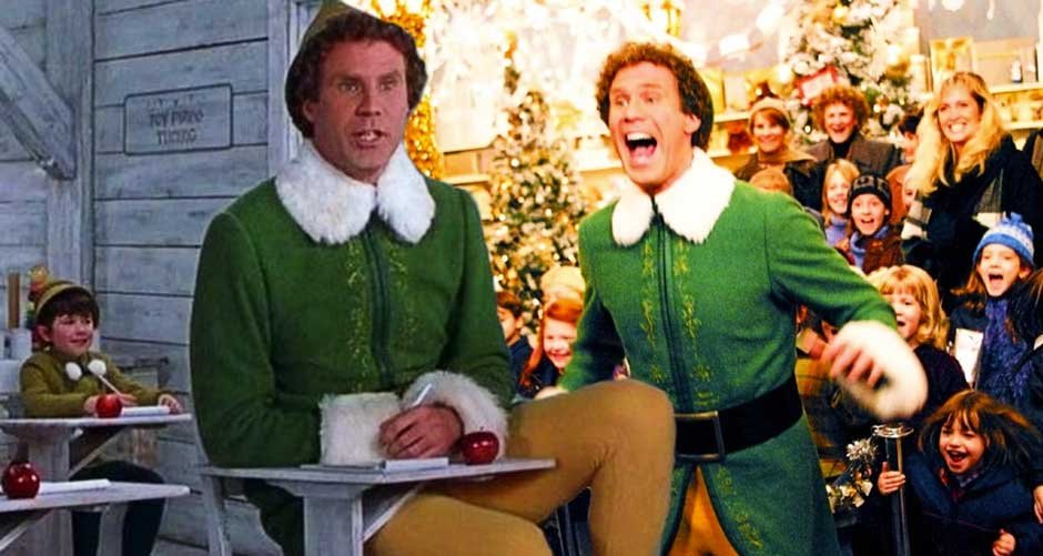 Will Ferrell's age when he starred in Elf
