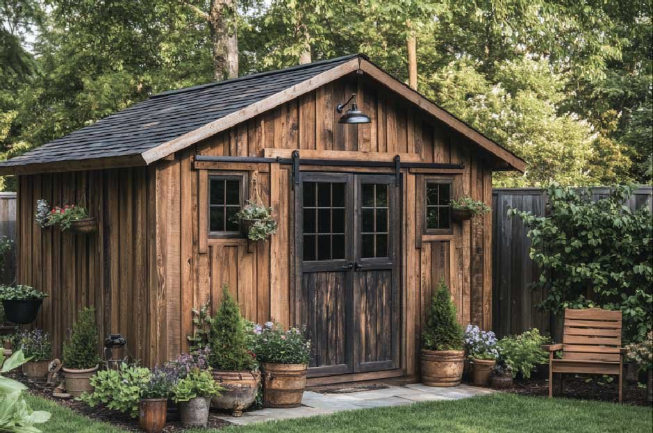 How Can Any Shed Become One with Your Backyard Styles